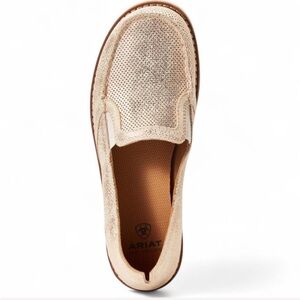 Ariat Women's Glitter Loafers Rose Gold Easy Flex 360 Cruisers